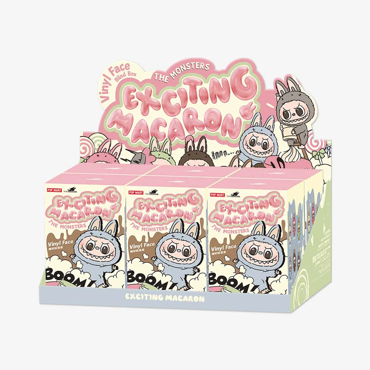 Labubu Big into Energy/Exciting Macaron/Have A Seat Series New