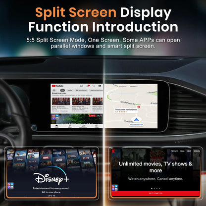 2025 NEW Upgrade Pairr Max Pro-Netflix /YouTube/ IPTV/TikTok Wireless CarPlay/ Android Auto Car Box